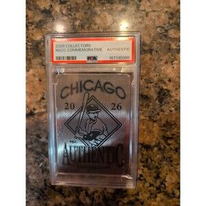 1/100 2026 PSA NSCC Commemorative Chicago Authentic Trading Card